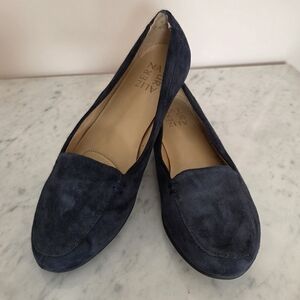 Naturalizer Saban Navy Suede Loafer